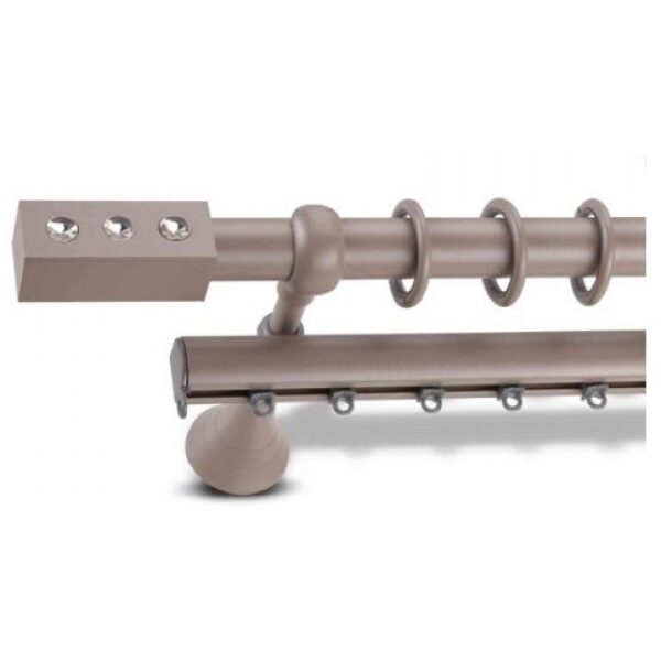 Metal curtain rod Xerxis Φ25 Domus Pastel