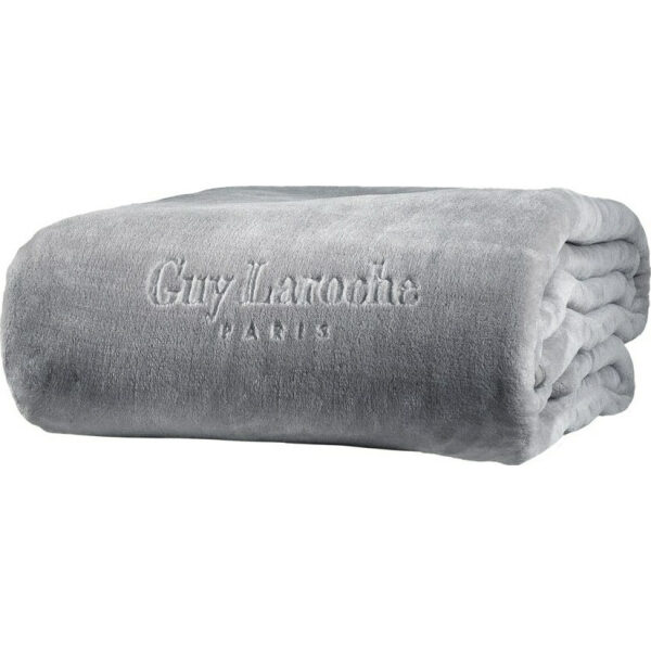 Acrylic blanket Guy Laroche Smooth gray